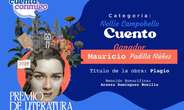 Anuncia Estado a ganadores del Premio Estatal de Literatura Joven 2025