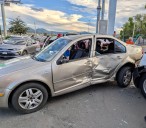 Choque en el Ortiz Mena deja una persona con lesiones de consideración