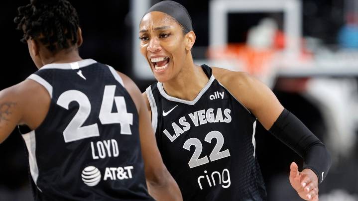 Aces beat Storm 102-77 in playoff opener after winning final 16 regular