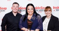 UK Soap Stars swap drama for glamour at tonight's Soap Awards