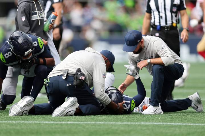 Seahawks DBs Devon Witherspoon, Julian Love not practicing, Week 2 status in doubt