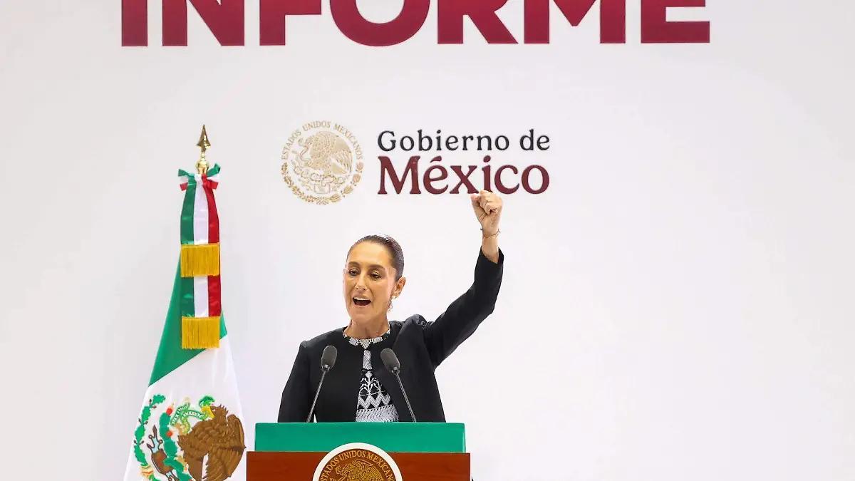 Poco interés de cordobeses por el primer informa de labores de la presidenta Claudia Sheinbaum