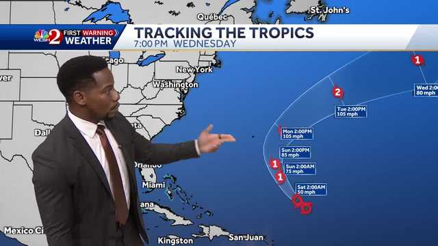 Tropical Storm Gabrielle to become hurricane this weekend