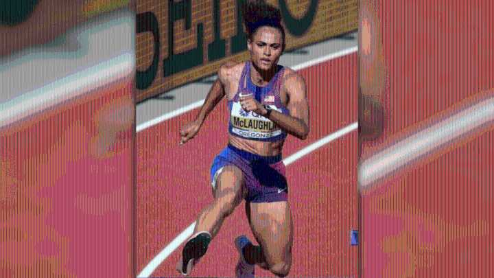 Sydney McLaughlin-Levrone wins the 400 at the World Championships