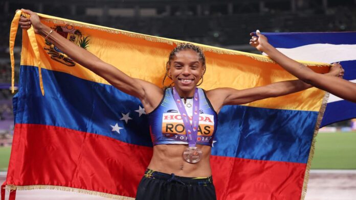 Yulimar Rojas consigue la medalla de bronce en Tokio