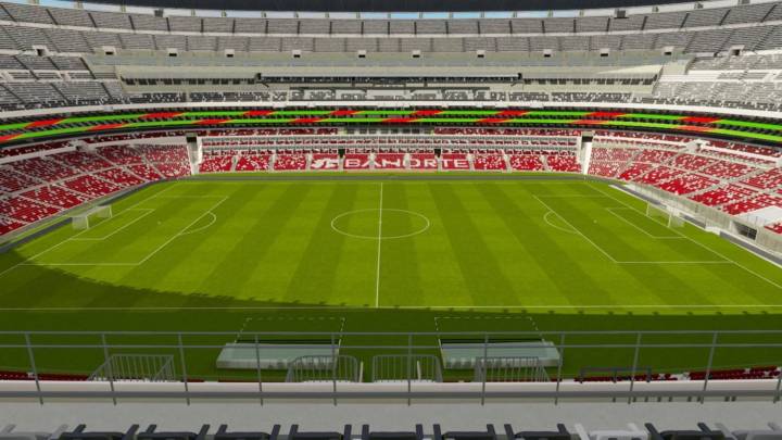 El Estadio Banorte empieza a tomar forma para el Mundial