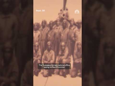 WWII Tuskegee Airmen combat pilot George Hardy dies at 100