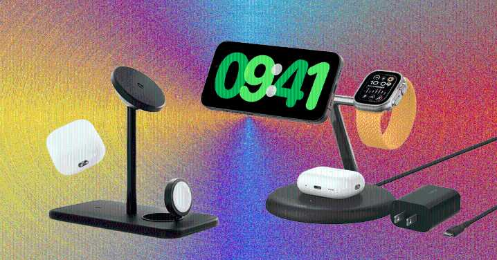 These 3-in-1 Wireless Chargers Can Juice Up Your iPhone, Apple Watch, and AirPods at the Same Time