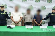 En flagrancia: autoridades detienen a tres presuntos responsables de hurtos en la ciudad
