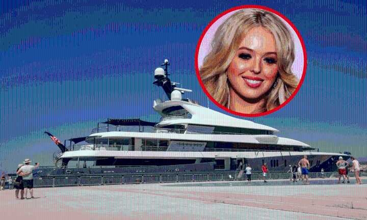 El Instagram de Tiffany Trump condujo al megayate de un magnate petrolero