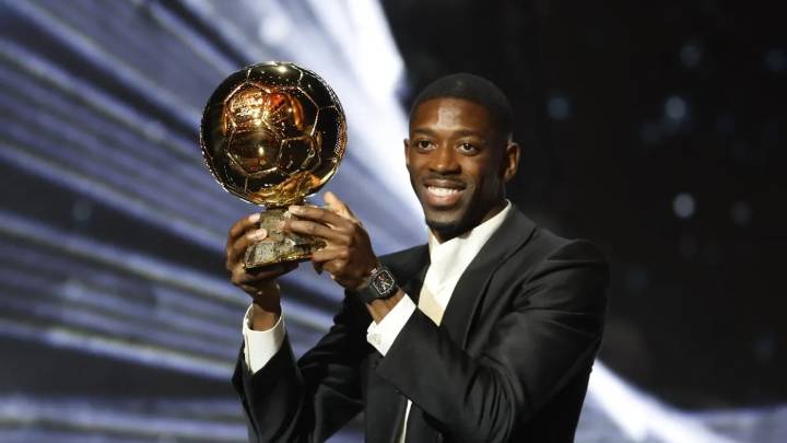 Ousmane Dembélé ganó el Balón de Oro 2025