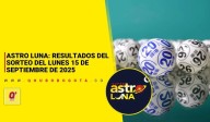 Astro Luna: resultados del sorteo del lunes 15 de septiembre