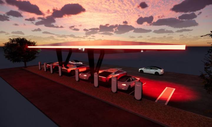 Tesla has a new first with its Supercharger network