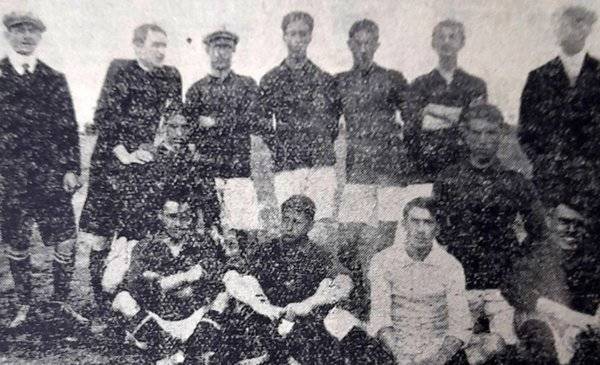La visita del club Dublin, 1911