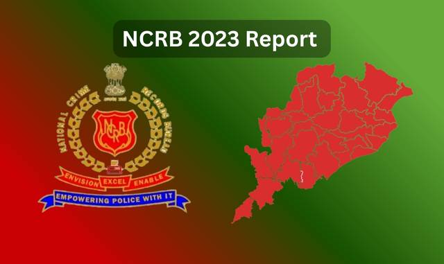 Odisha Ranks 11th Nationally as NCRB 2023 Report Reveals Alarming Trends in Crime