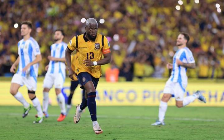 1-0. Ecuador celebra con triunfo sobre Argentina el pase a su quinto Mundial