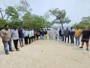 Reef Cleanup Drive Conducted at Swaraj Dweep on World Tourism Day