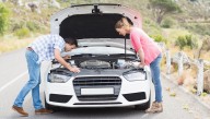 Good Samaritan Pulls Over To Help Stranded Motorist Stare At Her Engine