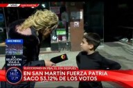 En el móvil de TN apareció un niño kirchnerista que le baja línea a su familia