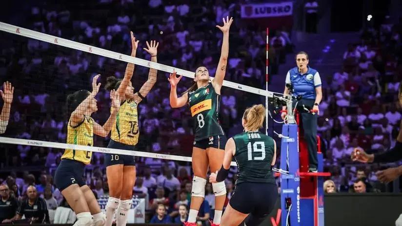 Brasil vs Italia EN VIVO: ¿a qué hora juegan y dónde ver la semifinal del Mundial de Vóley Femenino?