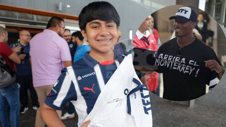 Aldo Neymar, uno de los primeros en recibir el autógrafo de Martial, espera que sienta los colores