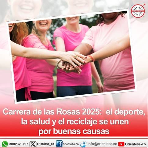 Mañana Carrera de las Rosas 2025: el deporte, la salud y el reciclaje se unen por buenas causas