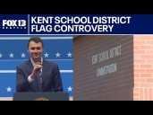 Kent School District flags not flown at half-staff after Charlie Kirk's death