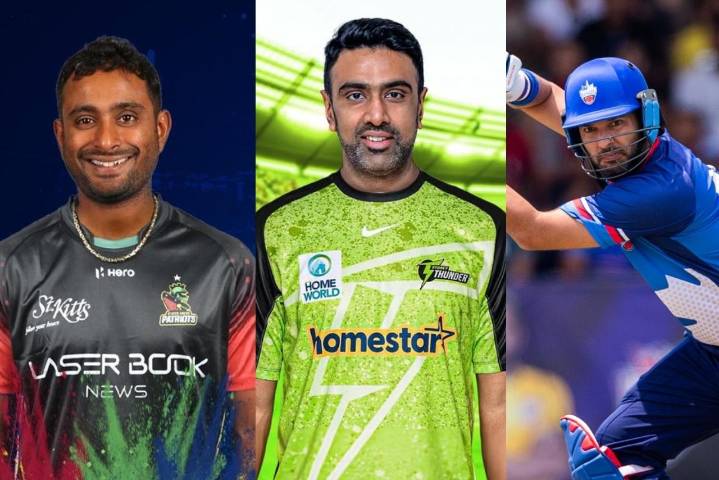 Top 6 Indian IPL Stars Who Played in Overseas T20 Leagues ft. Ravi Ashwin