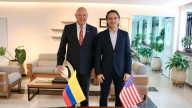 Como “parceros”, hablaron el alcalde de Medellín y el representante de EE. UU. en Colombia