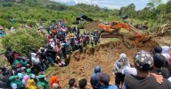 Se cumplen tres días de búsqueda de los siete mineros atrapados en socavón de oro en el Cauca