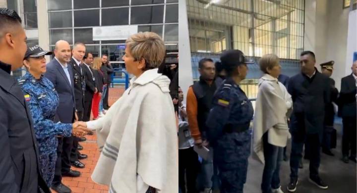 Verónica Alcocer, la primera dama, explica su visita a La Picota y defiende su gesto humanitario