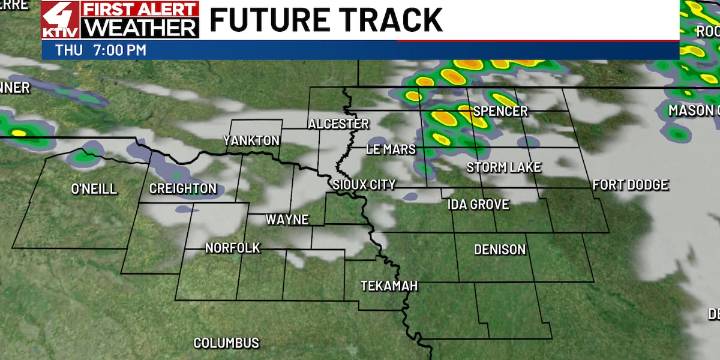 Thursday evening cold front could bring strong storm or two