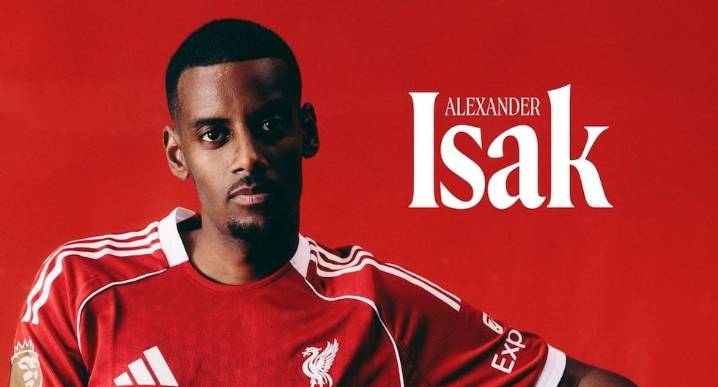 Liverpool convierte a Alexander Isak en fichaje más caro de la historia de la Premier League 