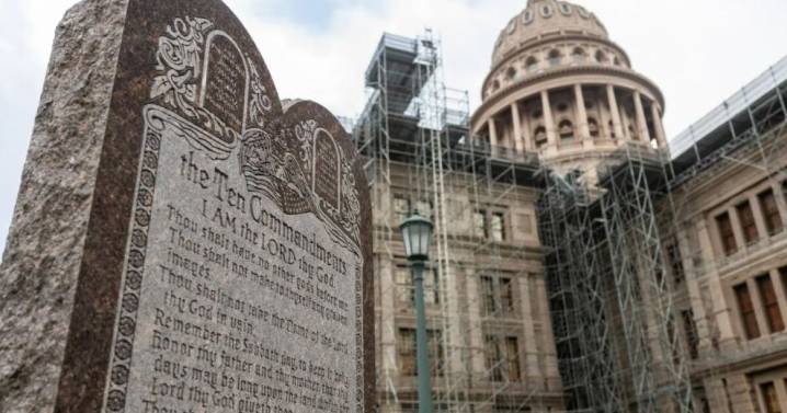 More Texas school districts sued over display of Ten Commandments in classrooms