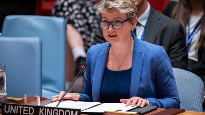 Israel escalation in Gaza is 'utterly unjustifiable,' Cooper tells UN