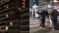 Cacerolazos en CABA durante la cadena nacional de Javier Milei