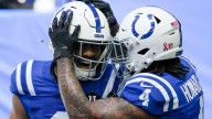 What was Colts safety Cam Bynum's turnover celebration vs Dolphins?