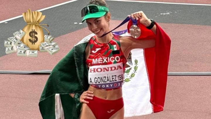 ¿Cuánto dinero ganó Alegna González por la plata en el Mundial de Atletismo Tokio 2025?