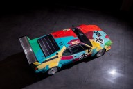 Andy Warhol BMW Art Car on Display at Washington D.C. National Mall