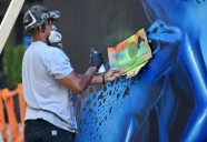 Artists took over Ann Arbor’s Main Street area for a day. Here’s what they created.