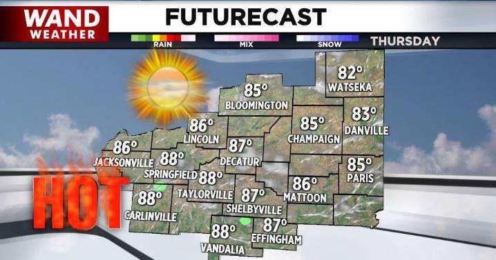 Late summer heat wave