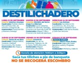 Llevarán Destilichadero a 7 colonias la próxima semana