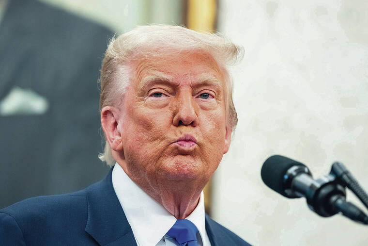 Letter: Trump avoided military, now wants to lead in war