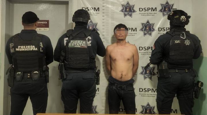 Capturan a presunto feminicida de Valle de Puebla