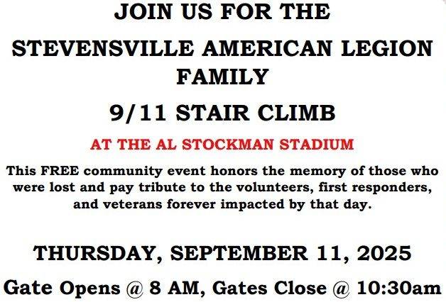 9/11 Stair Climb next Thursday at Lakeshore High School