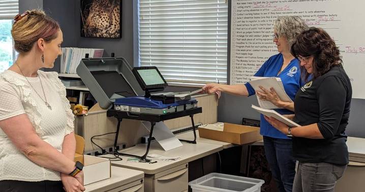 Franklin County Clerk Tim Baker reacts to Trump's call for voting changes