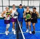 Daniela Solorzono y Gabriela Vanesa se coronan campeonas del Torneo Femenil de Prime Padel Arena Cancún