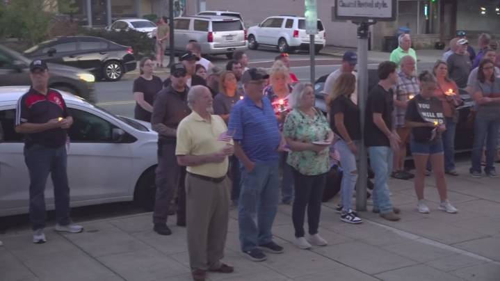 Triad residents gather to grieve Charlie Kirk, call for end to political violence