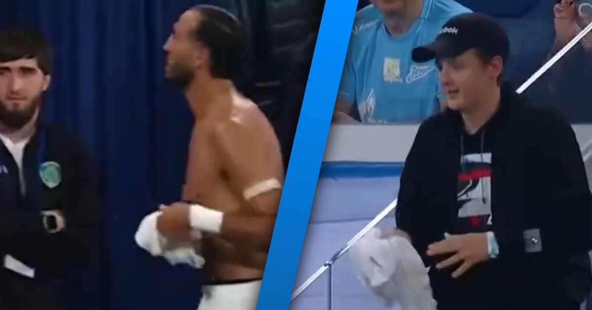 Un aficionado tuvo que devolver una playera de un jugador tras la revisión del VAR en la Copa de Rusia