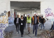 El derribo de Flex en Gijón toma velocidad: la nave desaparecerá en noviembre